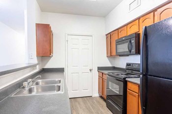 Kitchen with appliances